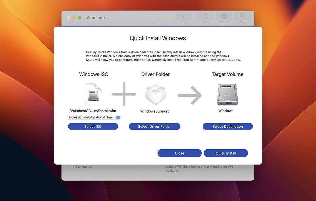 Winclone Pro 截图 1