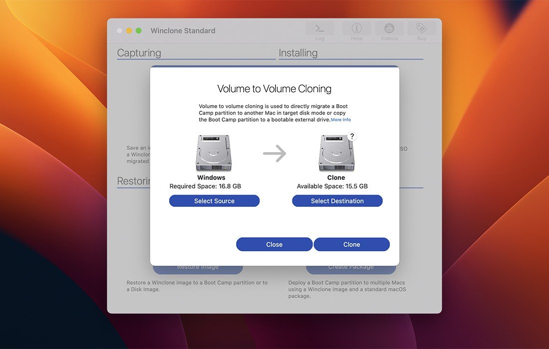 Winclone Pro 截图 2