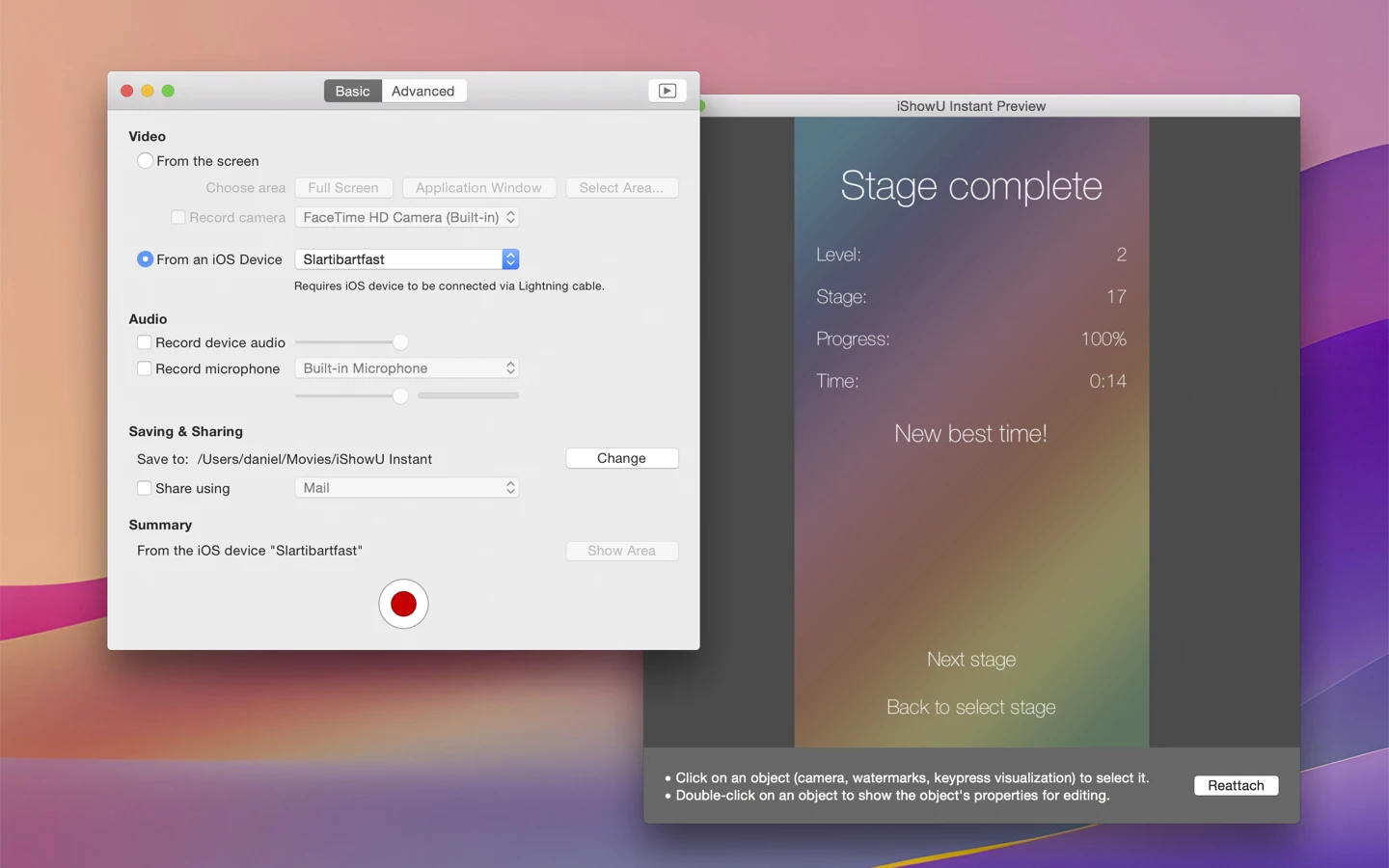 iShowU Instant 截图 4