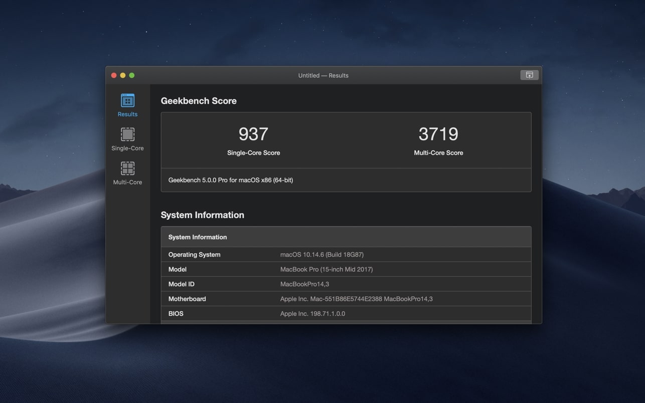 Geekbench 6 截图 4
