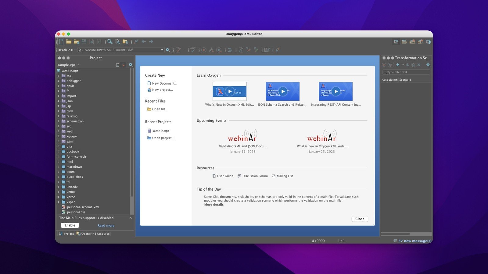 Oxygen XML Editor 截图 1