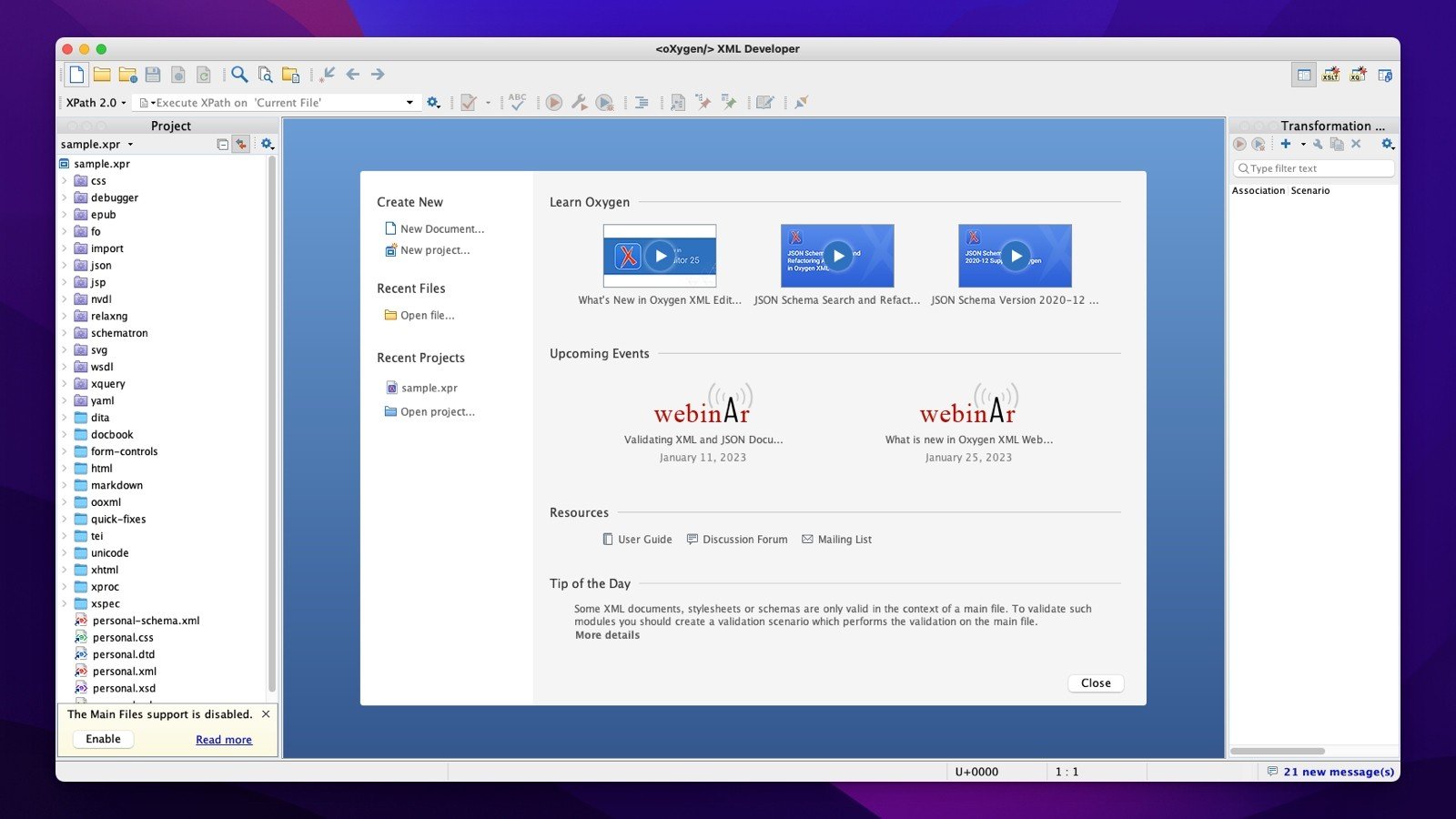 Oxygen XML Editor 截图 3