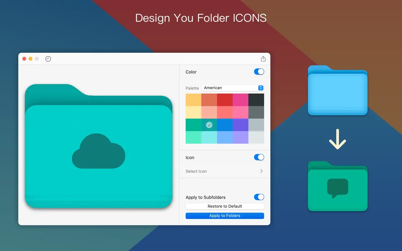 Foldor-Design Your Folder Icon 截图 1