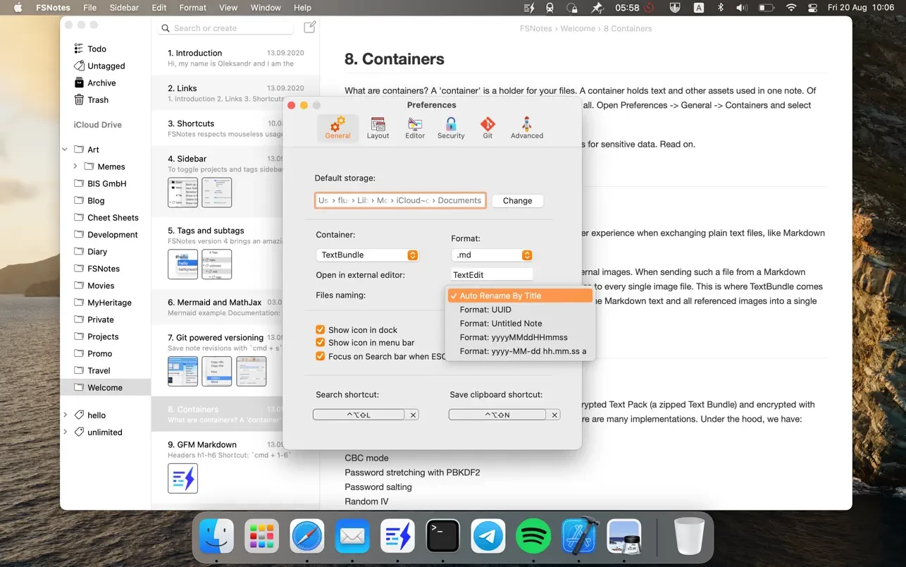 FSNotes 截图 7