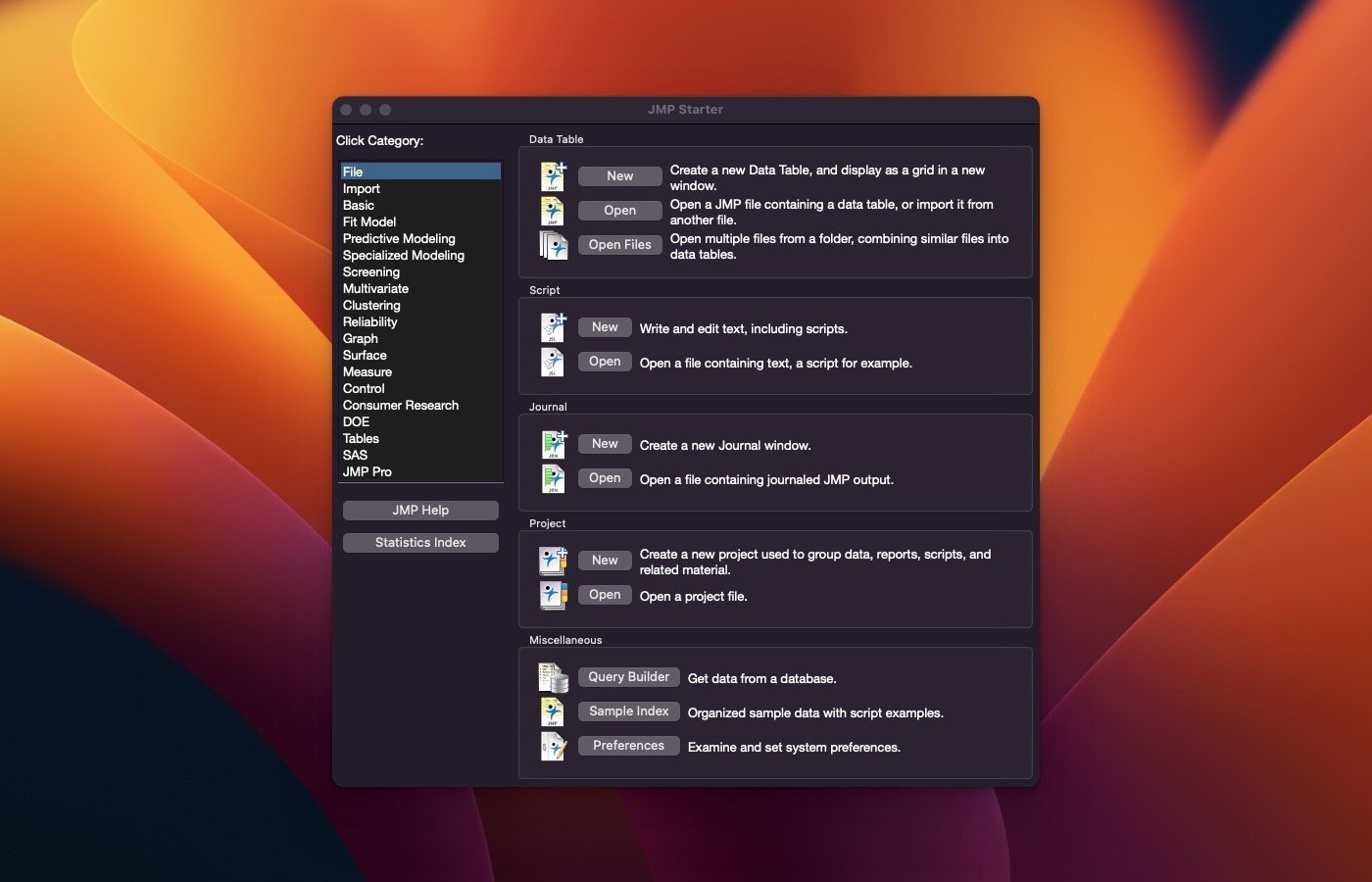 JMP Pro 截图 1