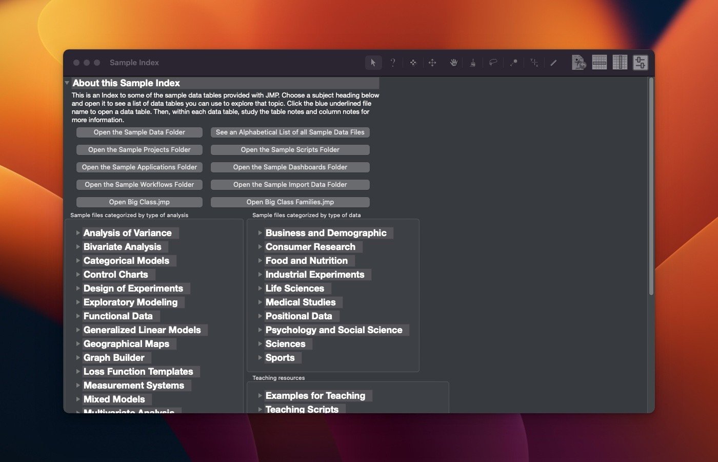 JMP Pro 截图 2