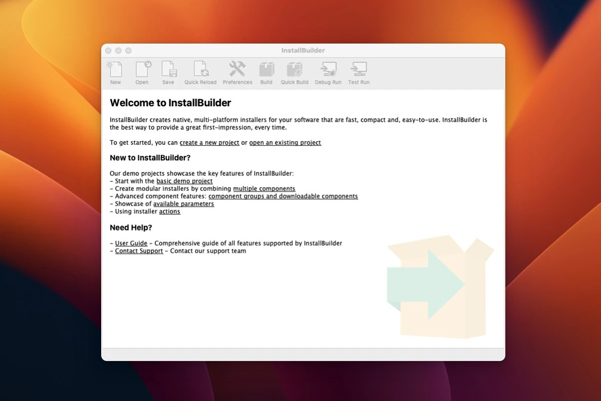InstallBuilder 截图 1