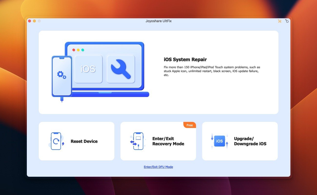 Joyoshare UltFix 截图 4