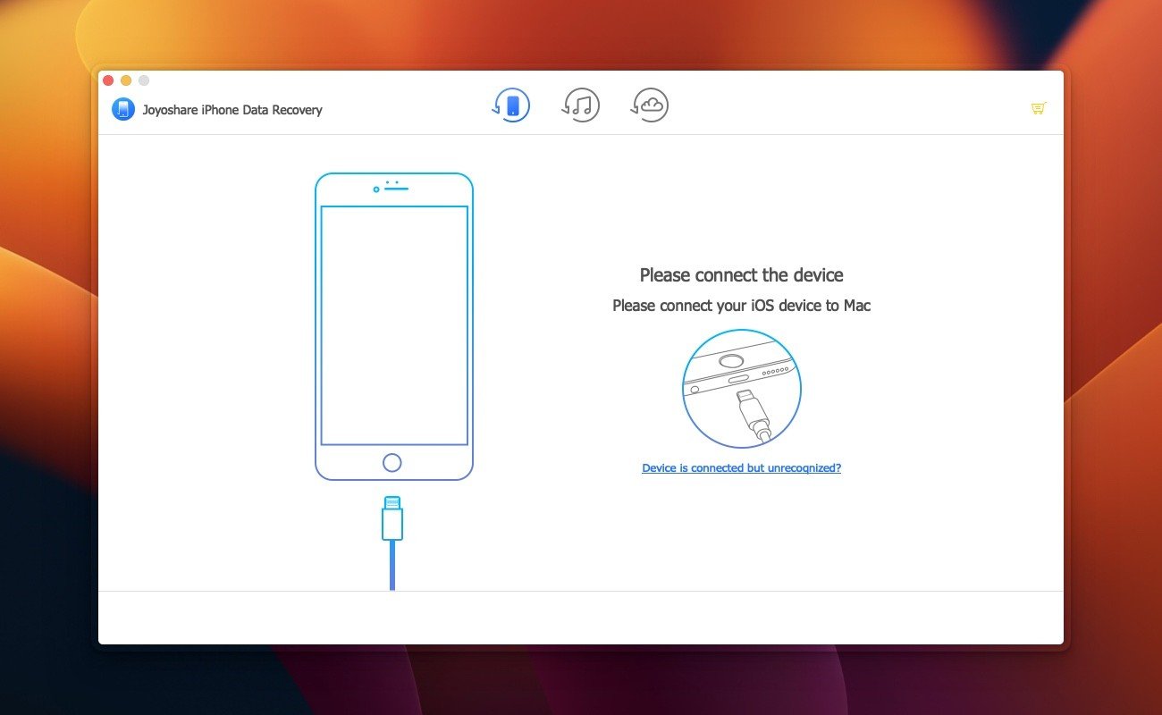 Joyoshare iPhone Data Recovery 截图 3