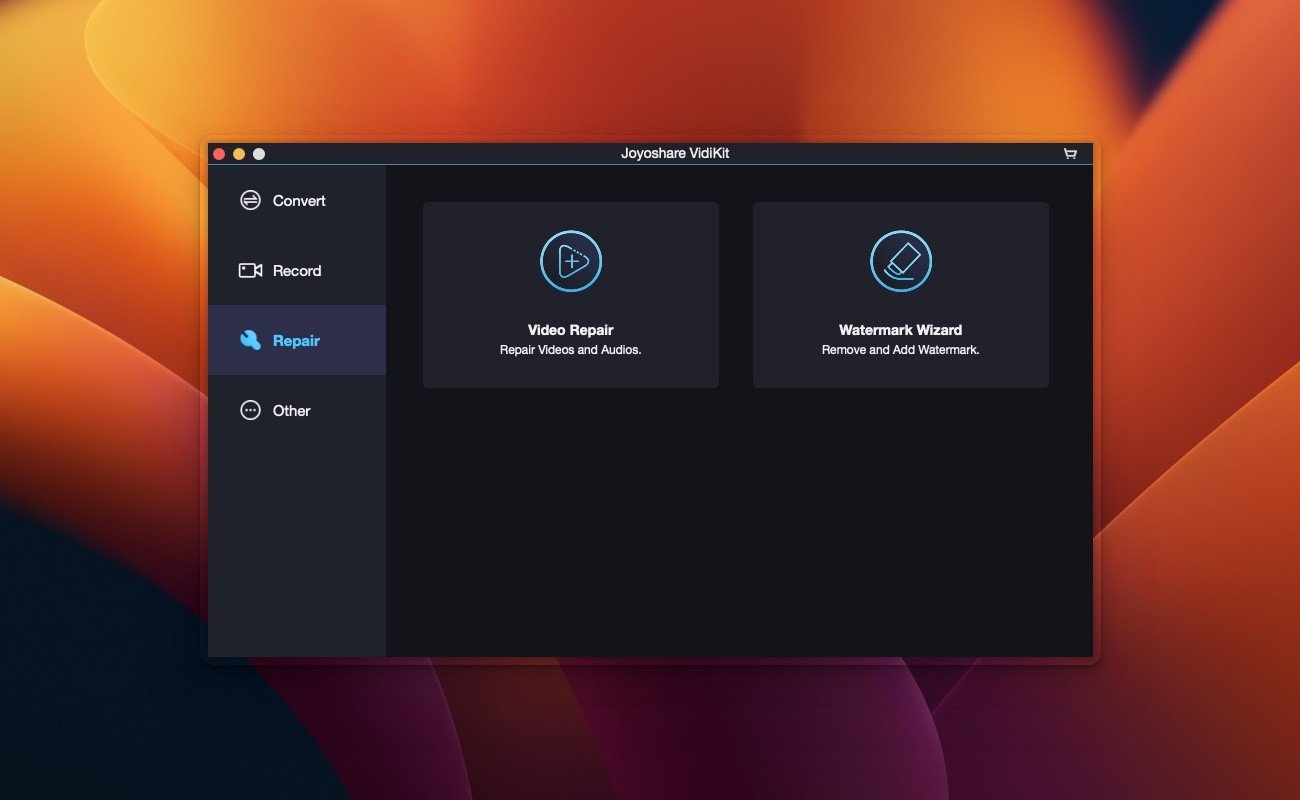 Joyoshare VidiKit 截图 2