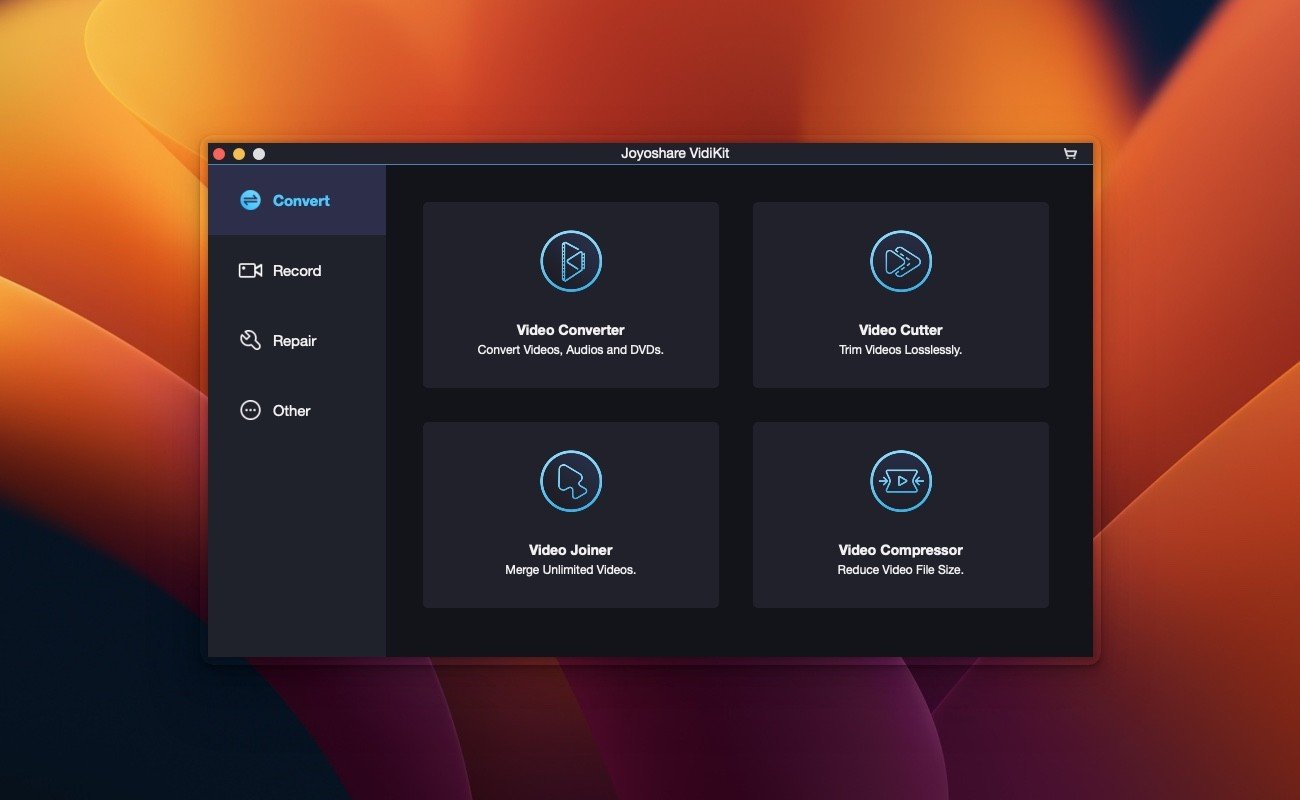 Joyoshare VidiKit 截图 4