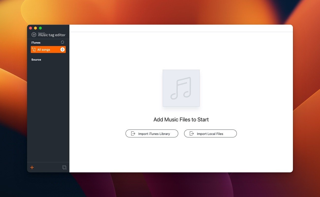 KeepVid Music Tag Editor 截图 1