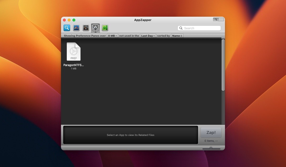 AppZapper 截图 2