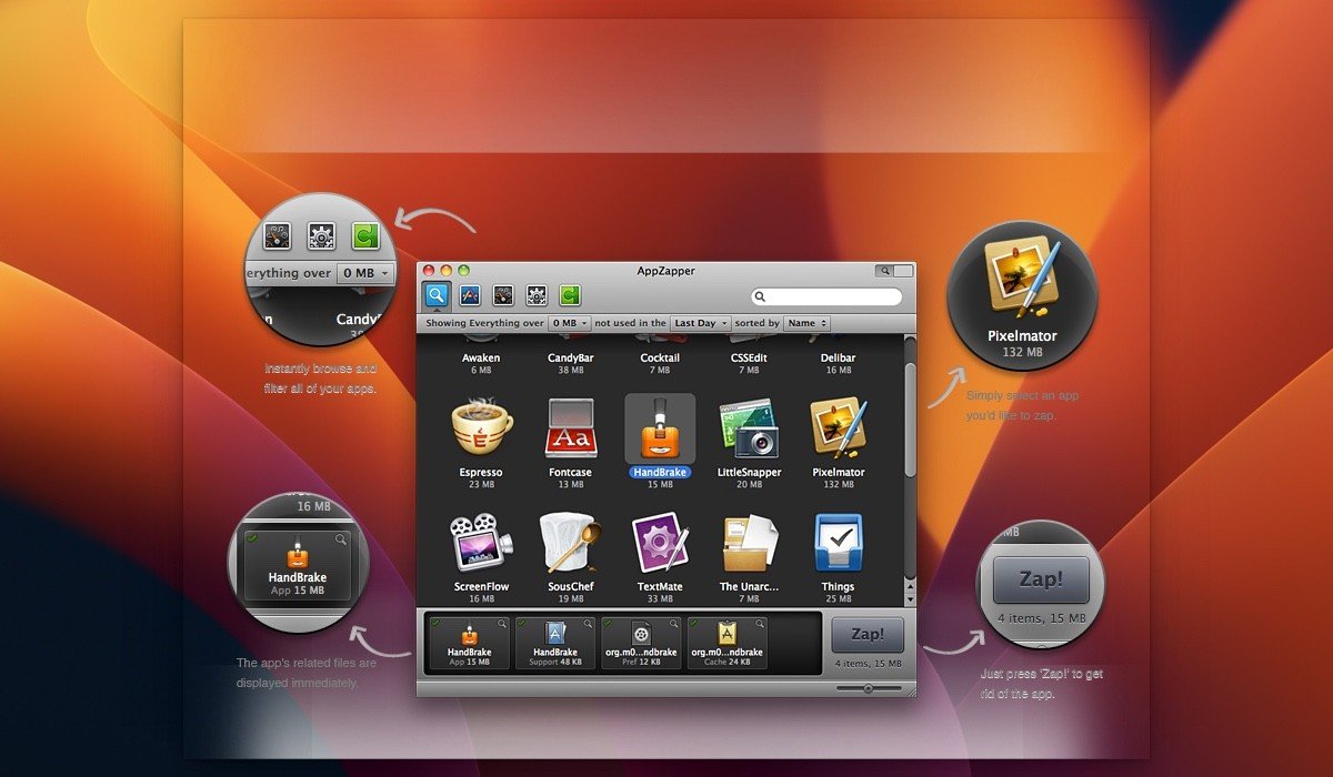 AppZapper 截图 3