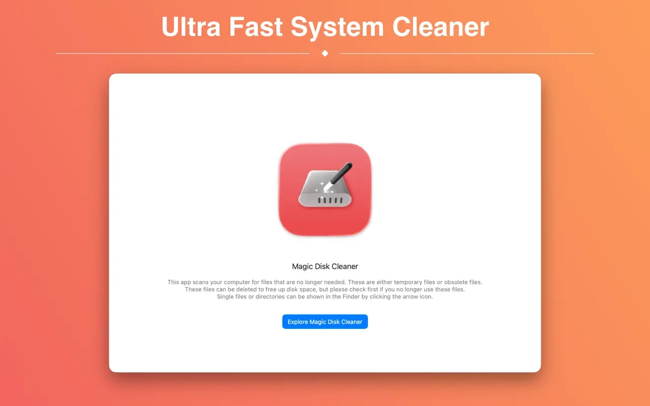 Magic Disk Cleaner 截图 2