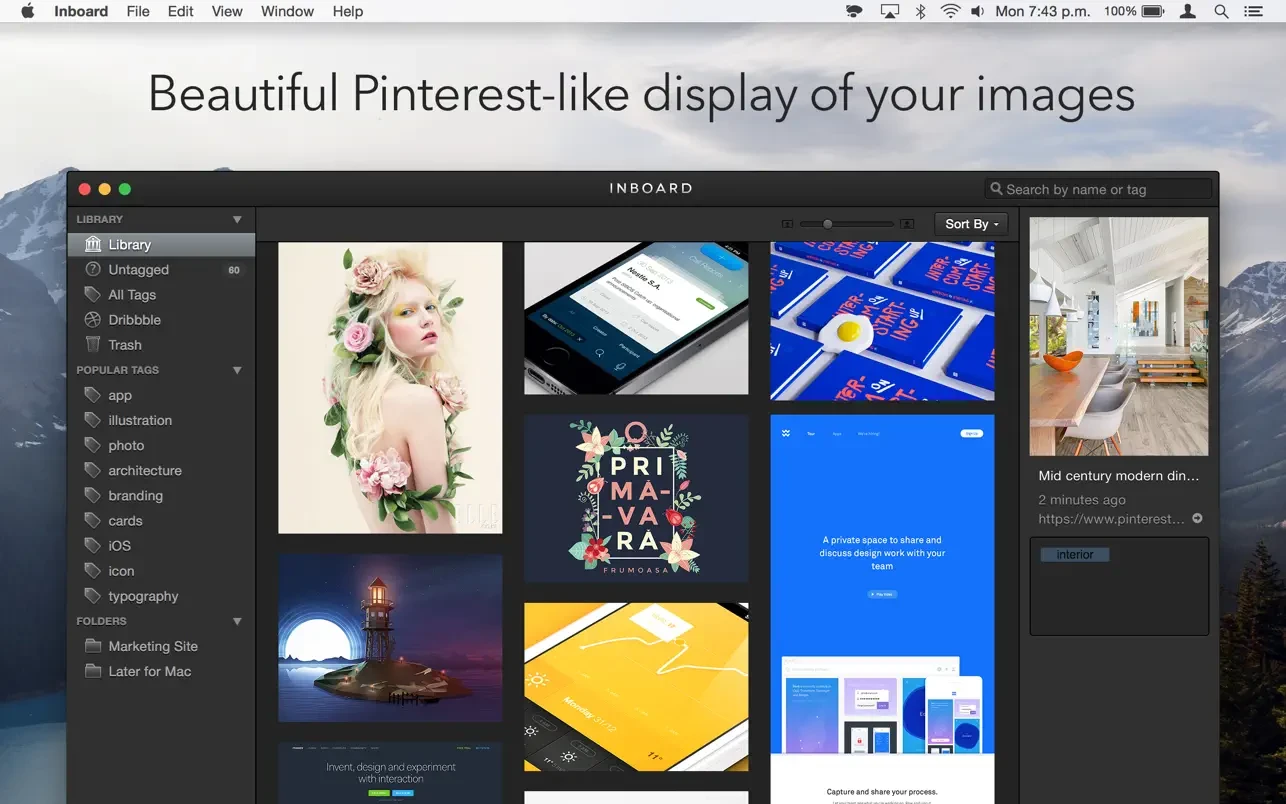 Inboard - Image Organizer 截图 1