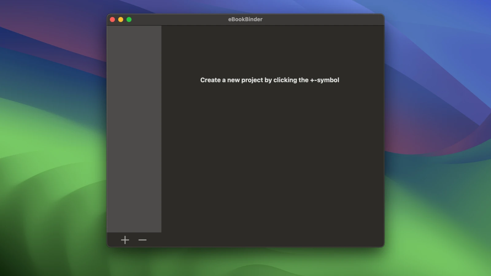 eBookBinder 截图 1