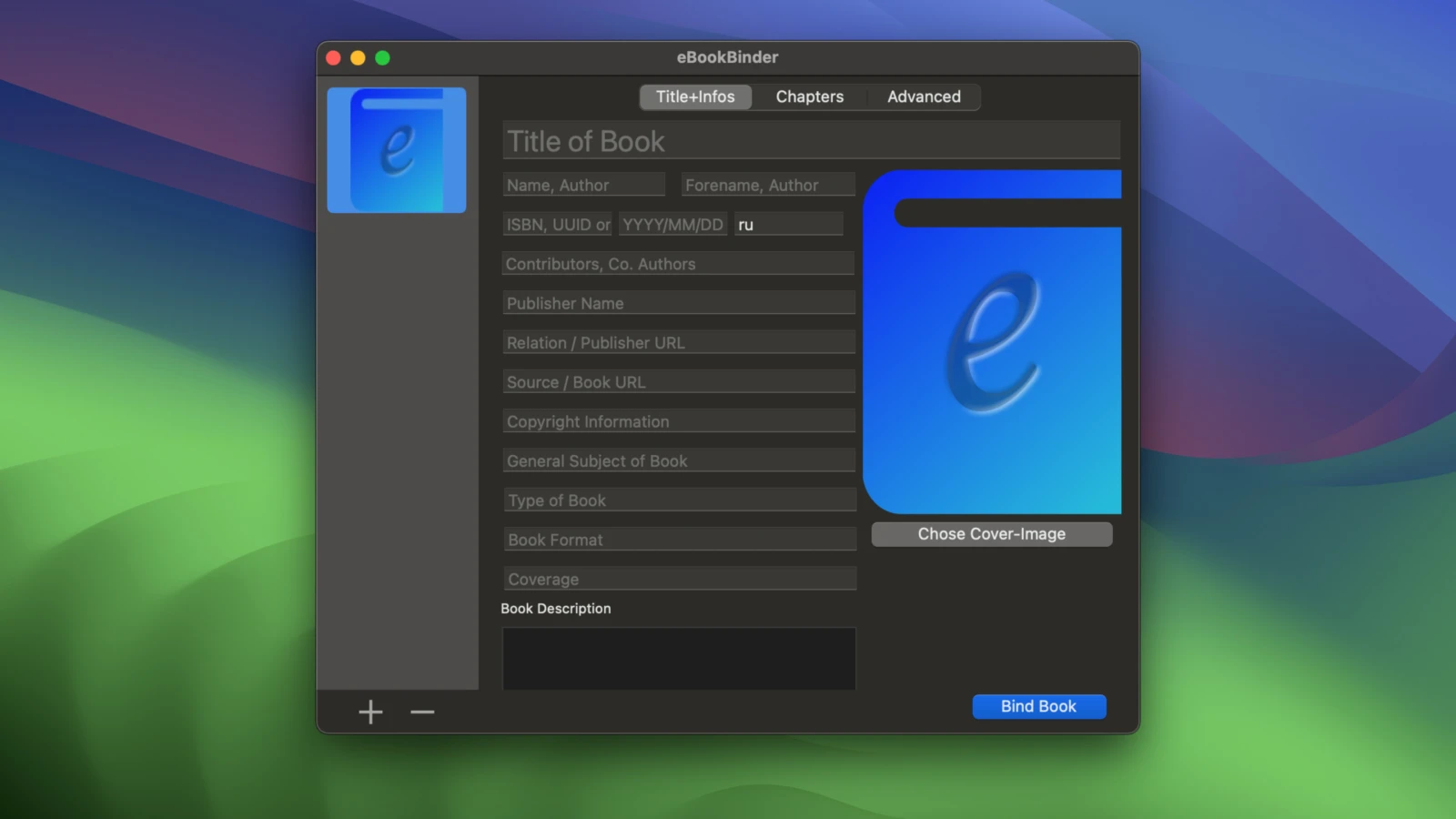 eBookBinder 截图 2