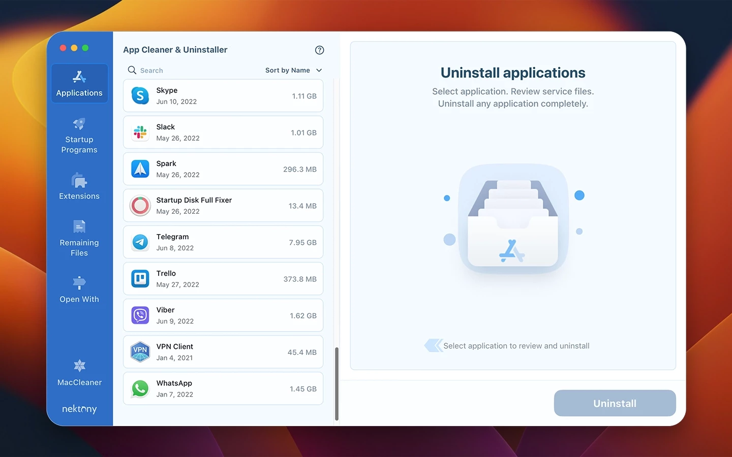 App Cleaner & Uninstaller 截图 1