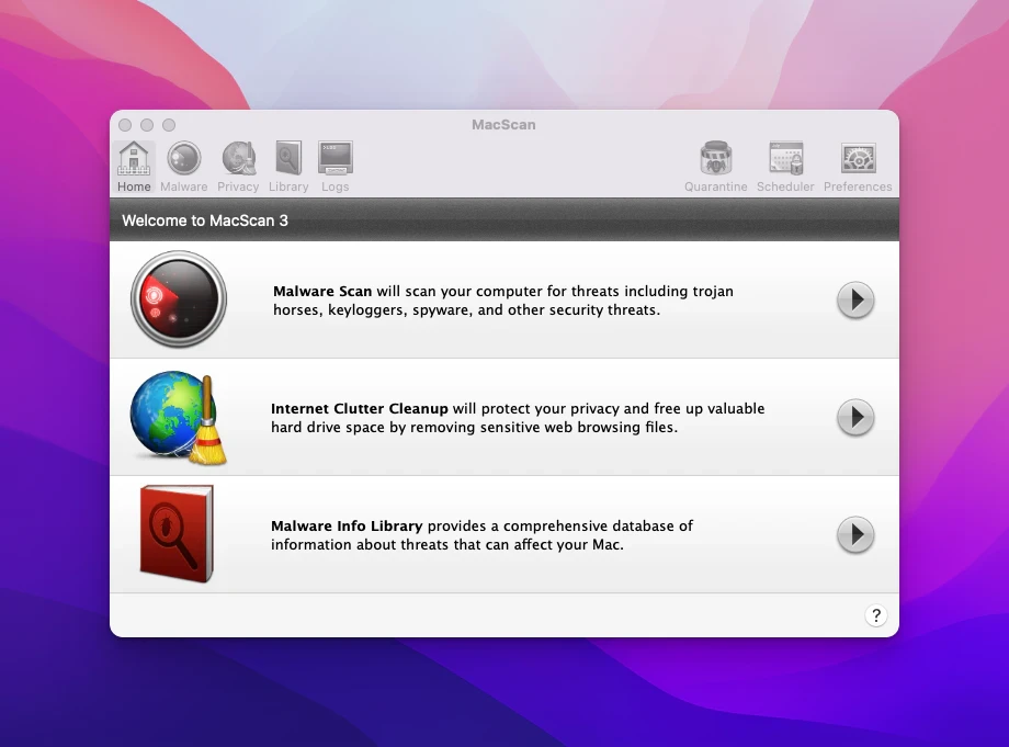 MacScan 截图 1