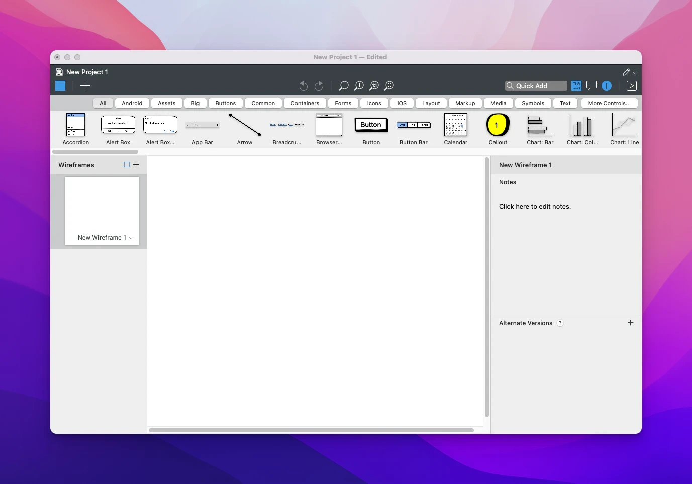 Balsamiq Wireframes 截图 4