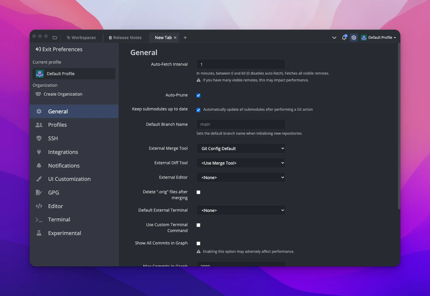 GitKraken 截图 1