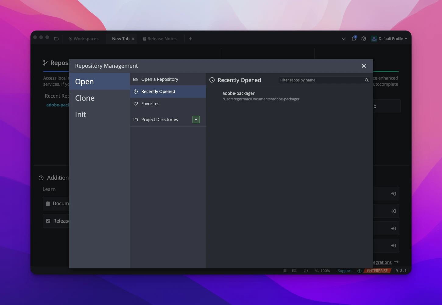 GitKraken 截图 2