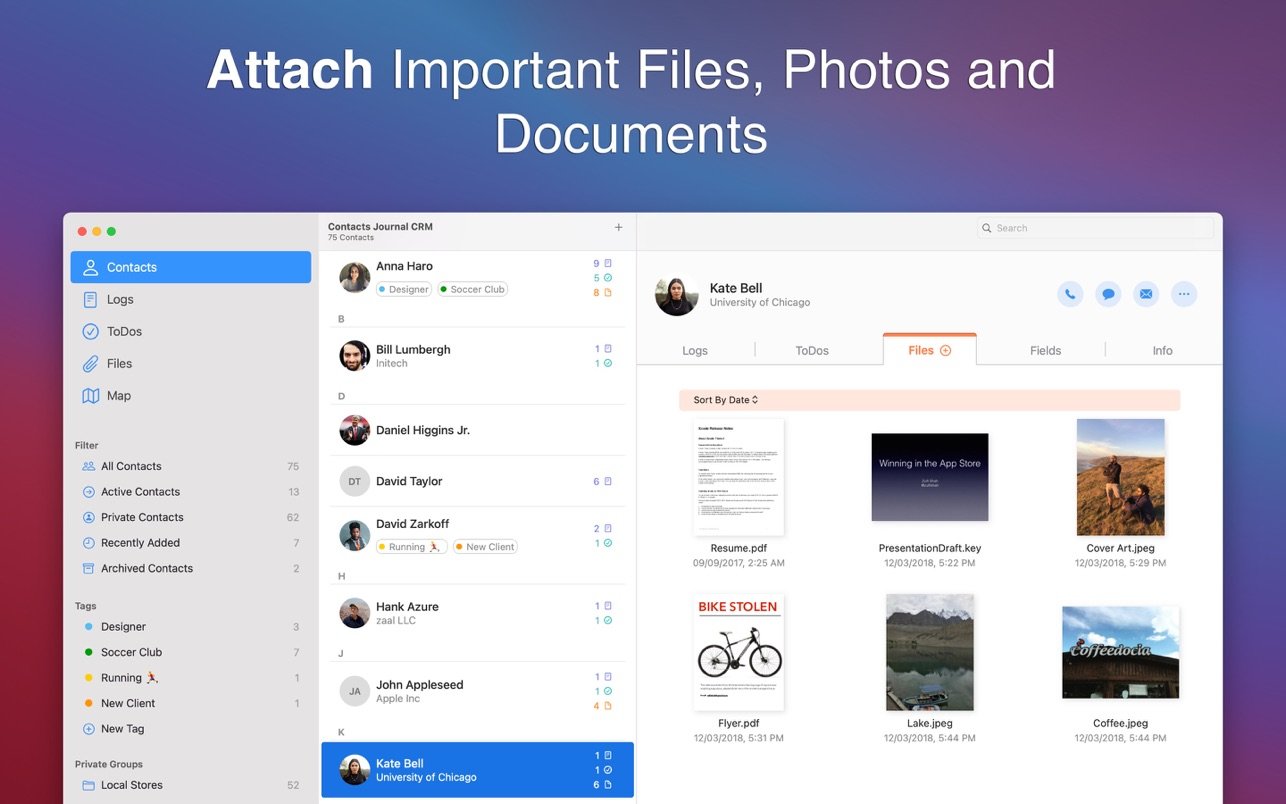 Contacts Journal CRM 截图 4