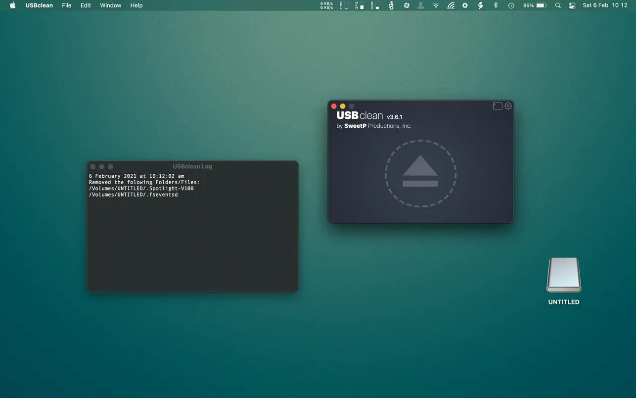 USBclean 截图 2