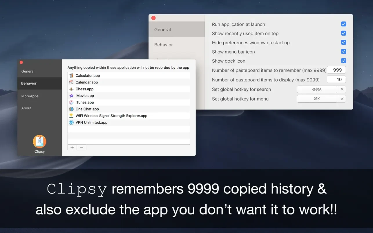 Clipsy – Clipboard Manager 截图 3