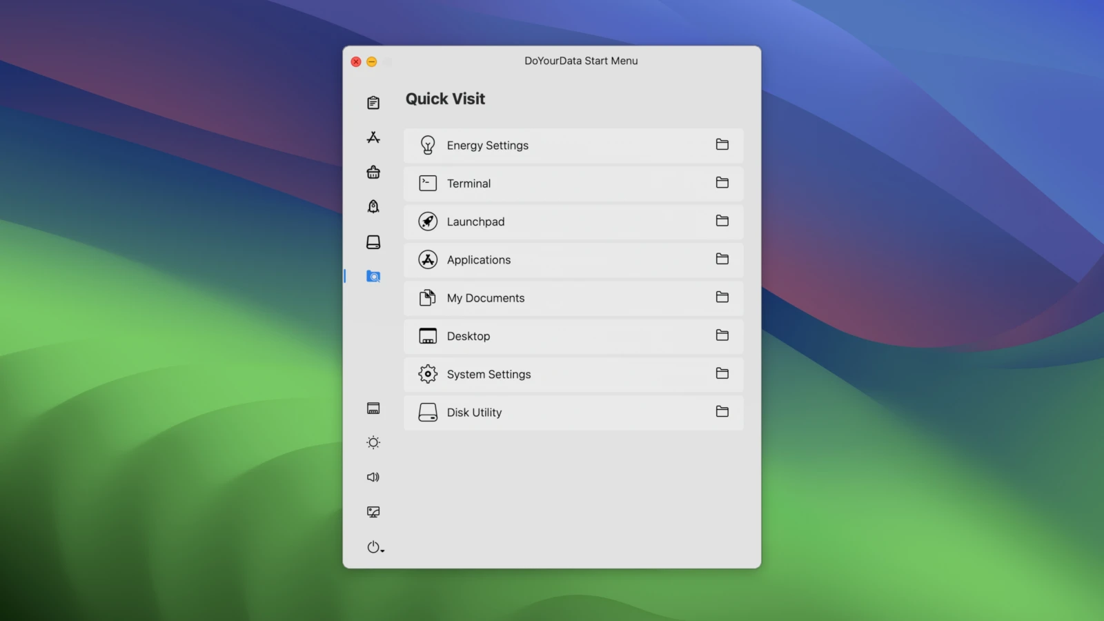 DoYourData Start Menu 截图 4