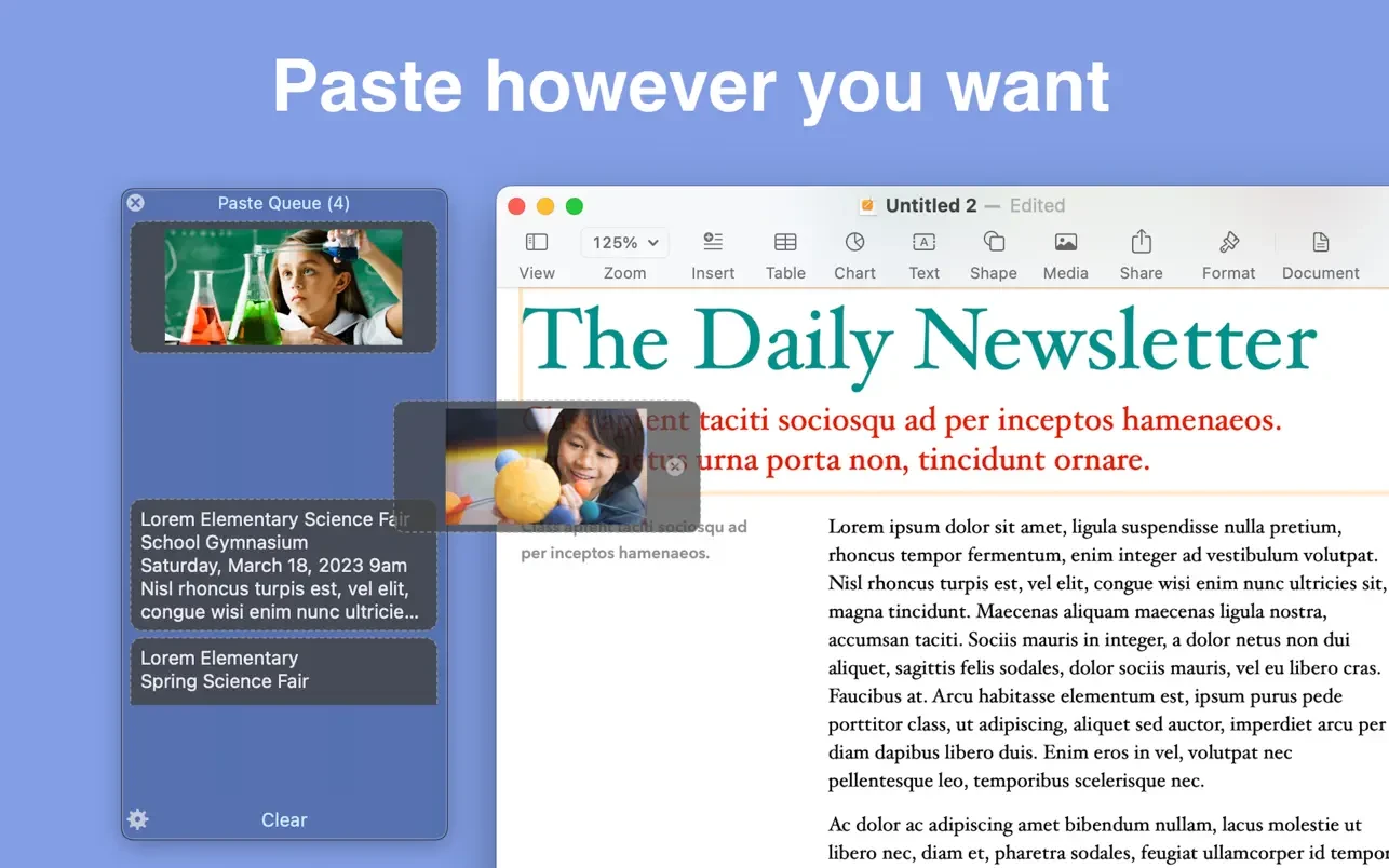 Paste Queue (Multi Clipboard) 截图 2