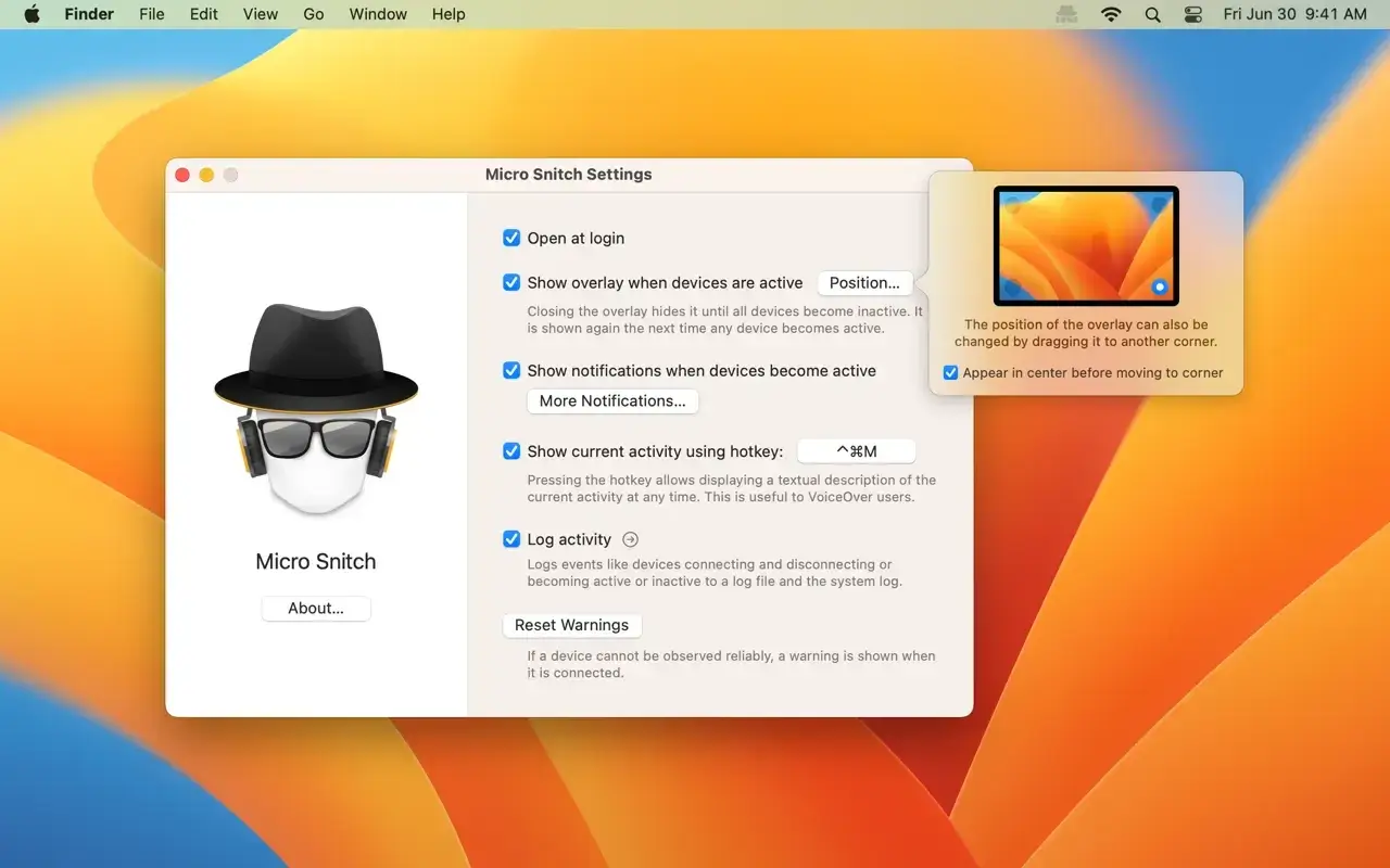 Micro Snitch 截图 4