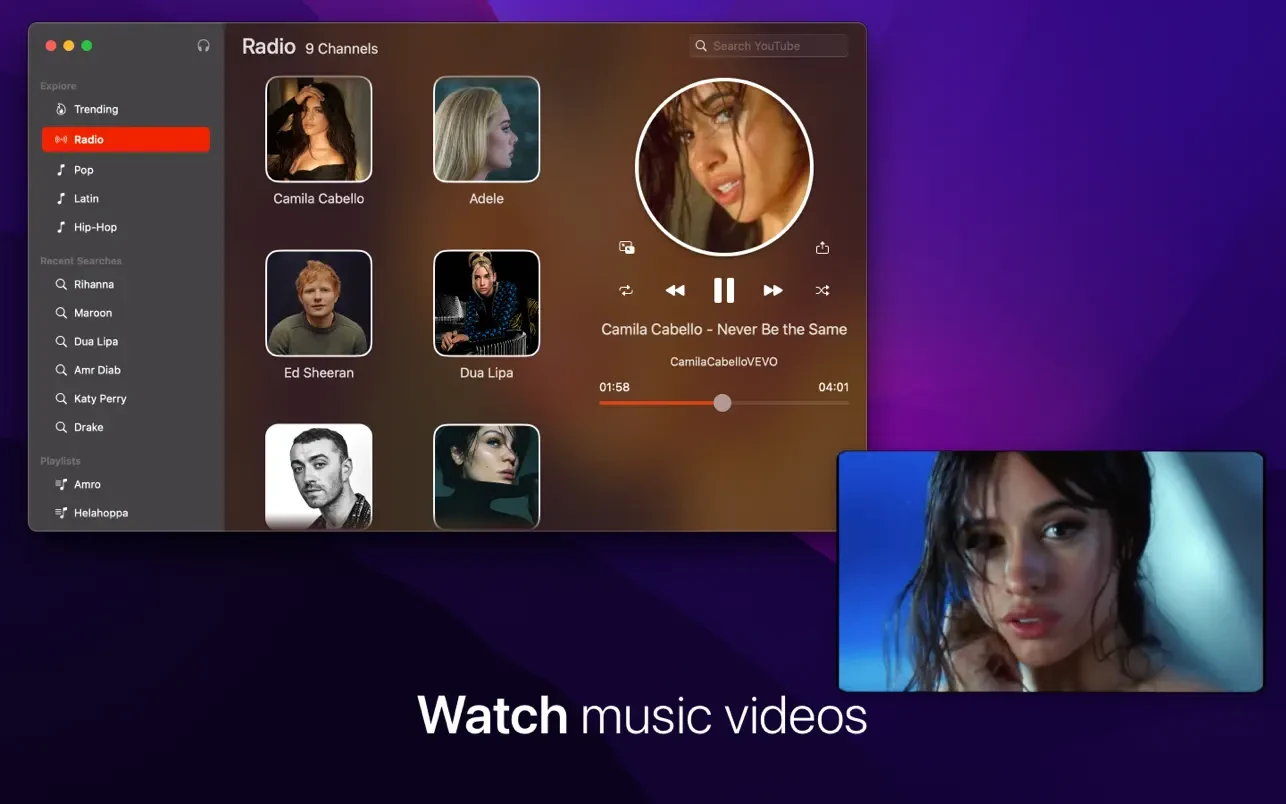 Tuner for YouTube music 截图 4