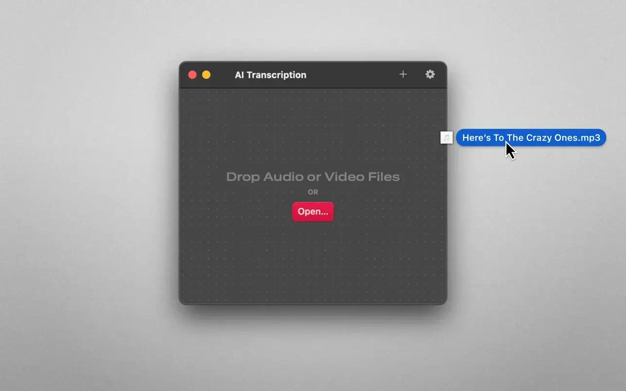 AI Transcription 截图 1