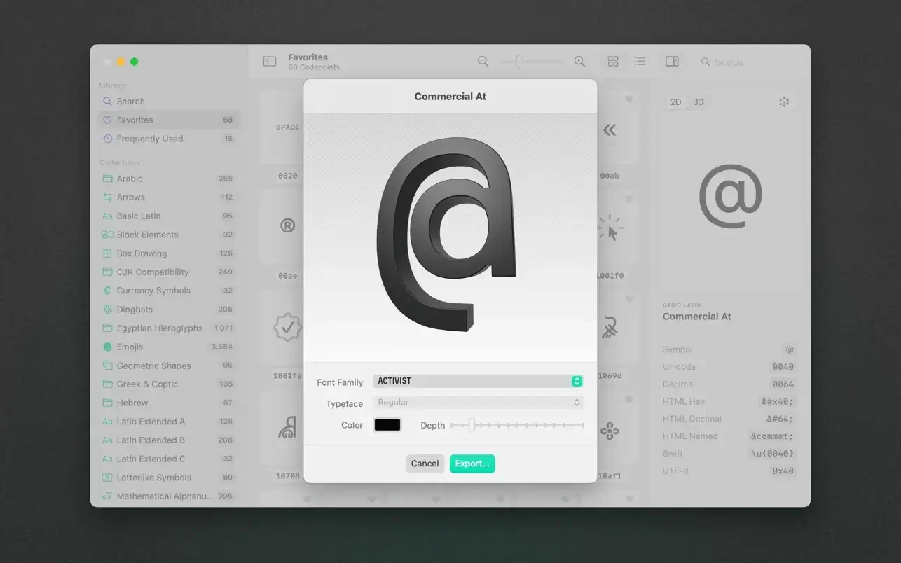 Codepoint 截图 3