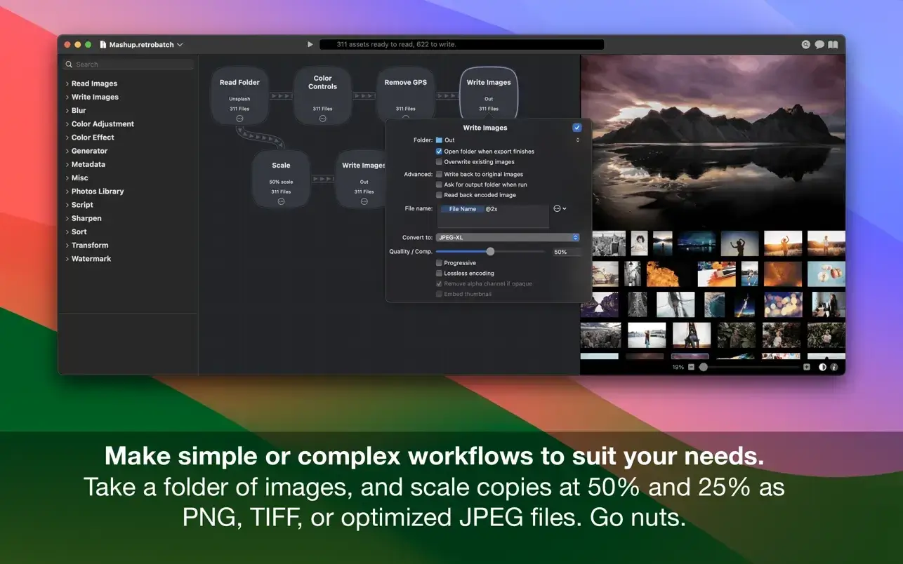 Retrobatch Pro 截图 1