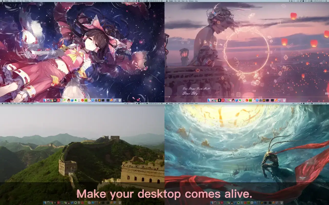Live Wallpaper & Themes 4K Pro 截图 1