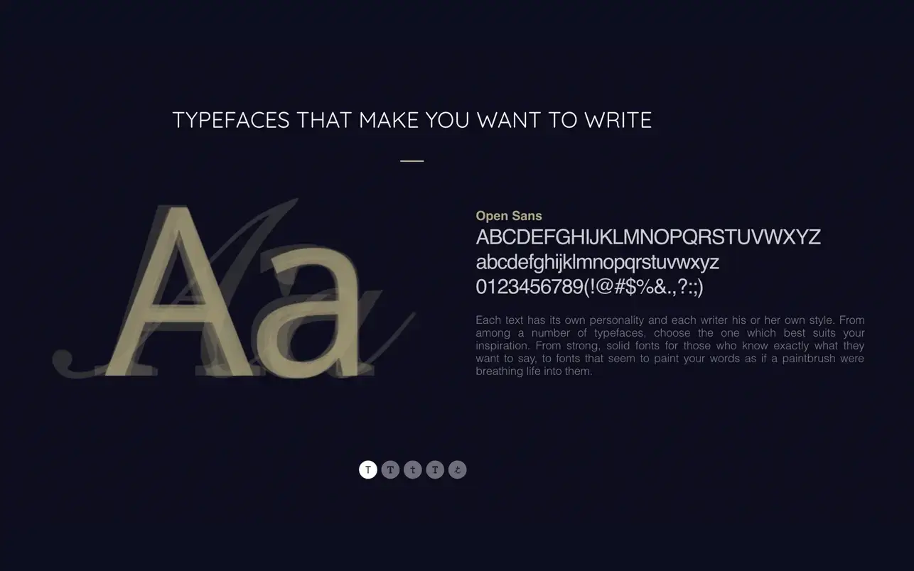 OmmWriter 截图 4