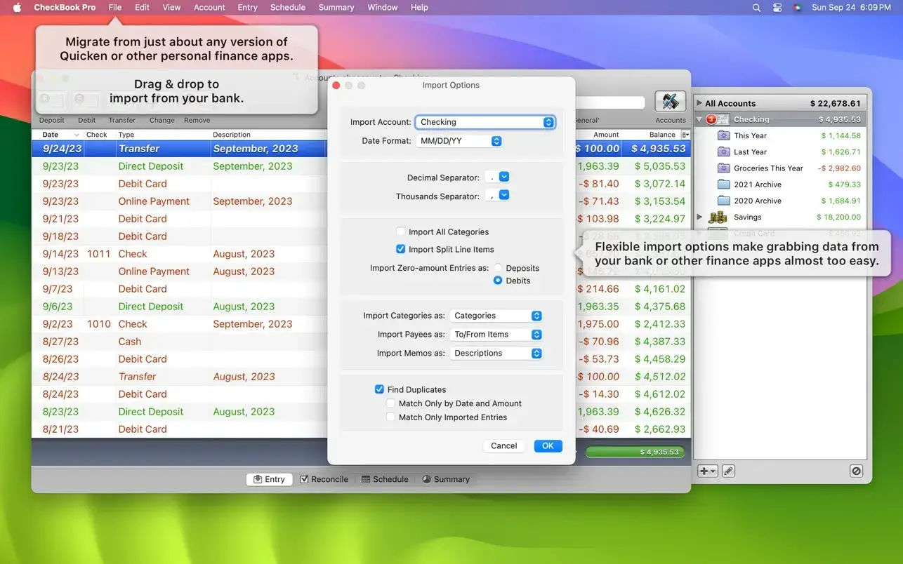 CheckBook Pro 截图 2