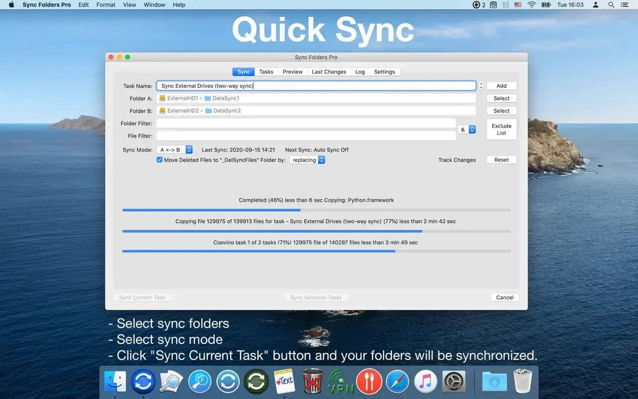 Sync Folders Pro 截图 1