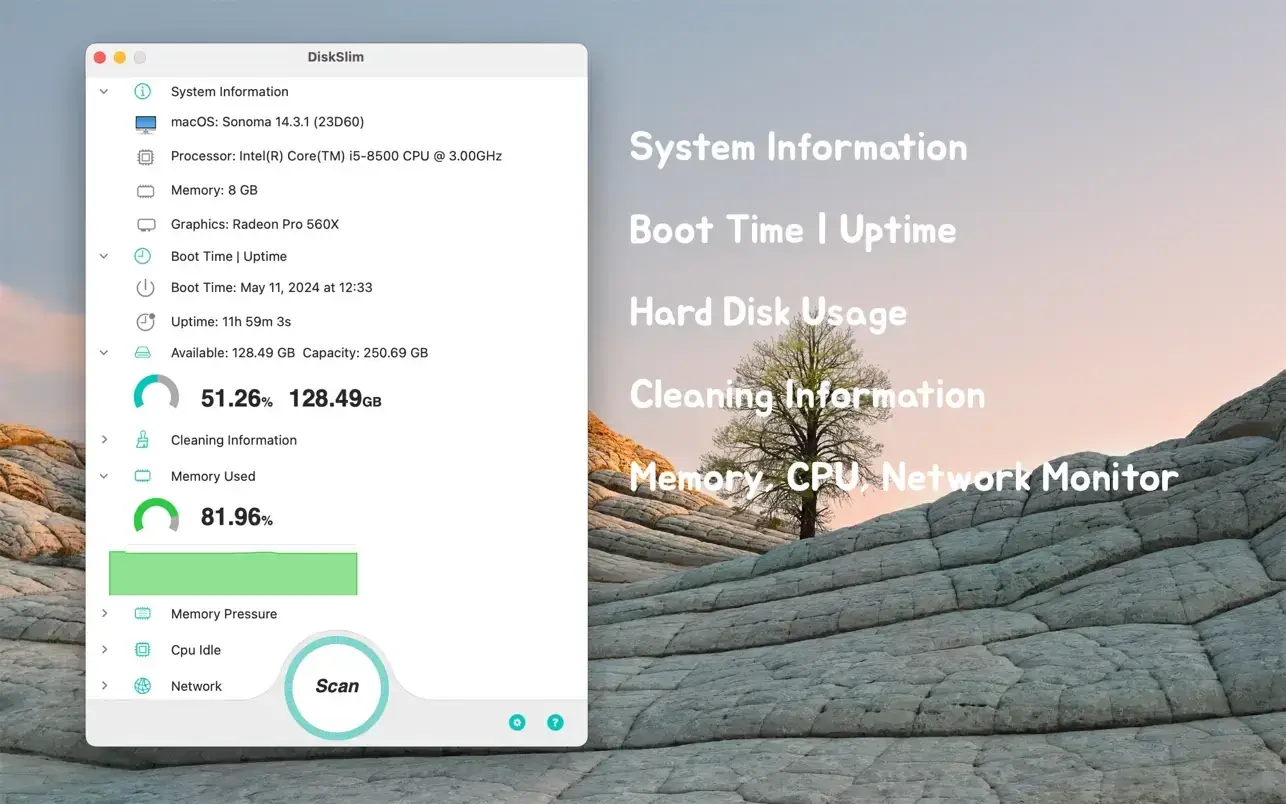 DiskSlim - Disk Cleanup 截图 1