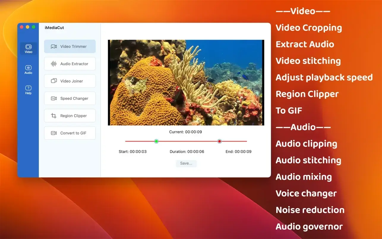 iMediaCut-Easy Video Trimming 截图 1