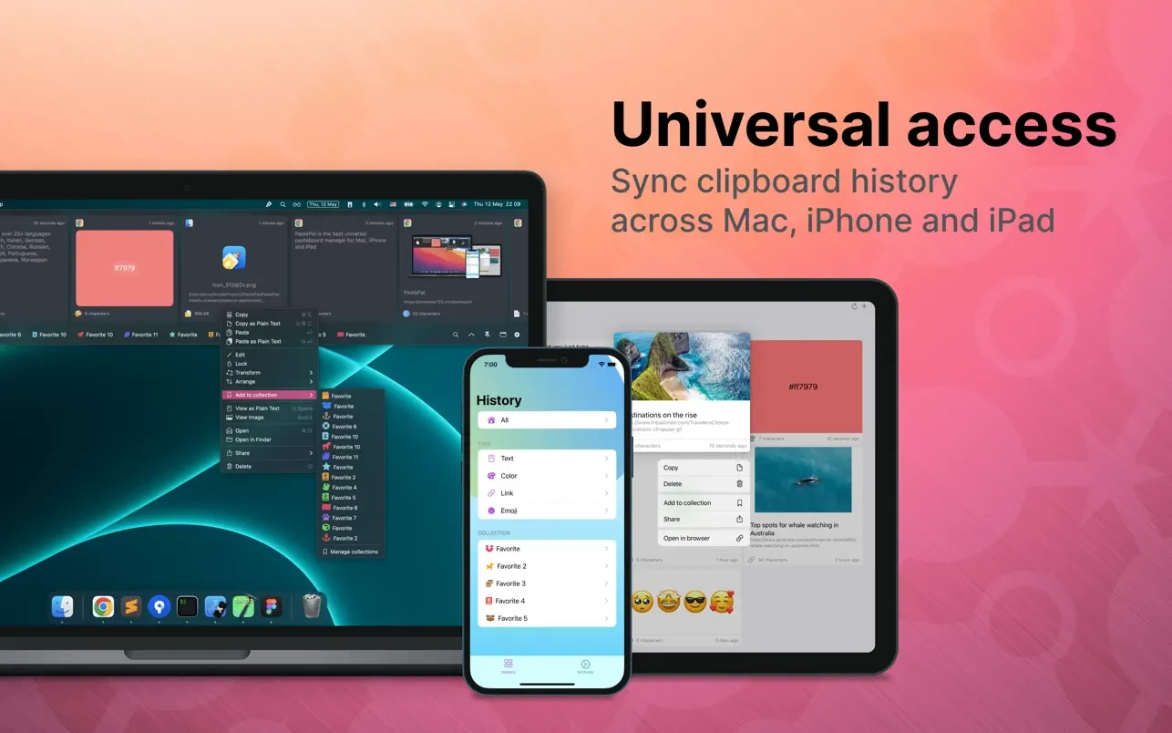 Clipboard Manager - PastePal 截图 1