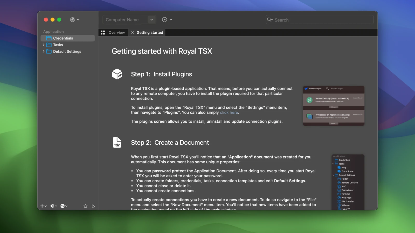 Royal TSX 截图 1