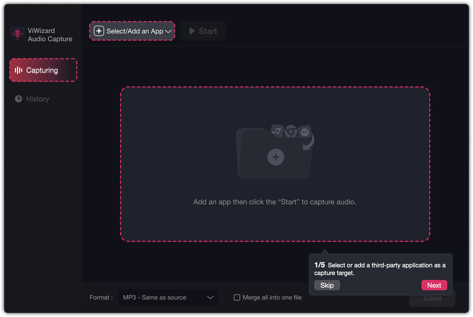 ViWizard Audio Capture 截图 1
