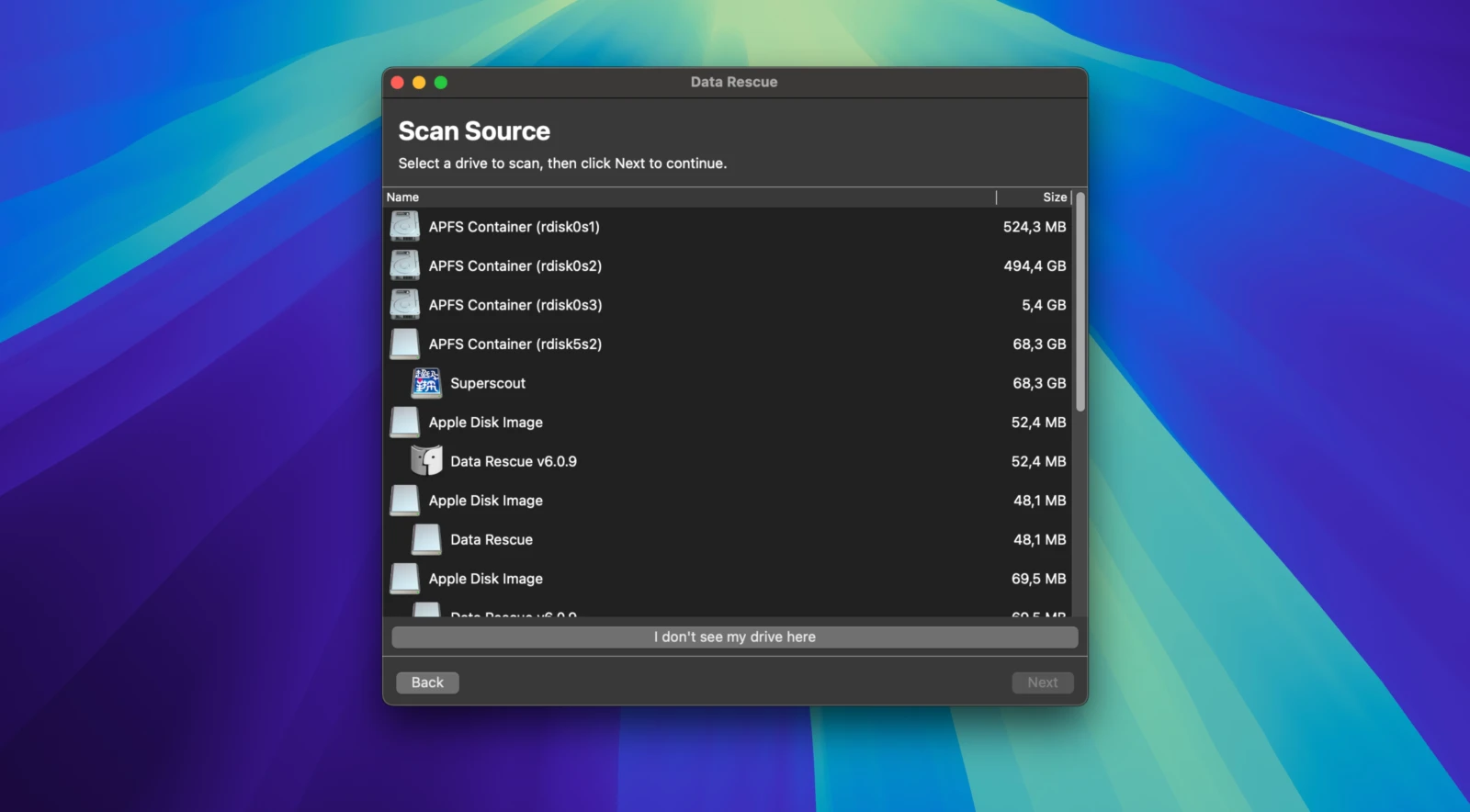 Data Rescue 截图 2