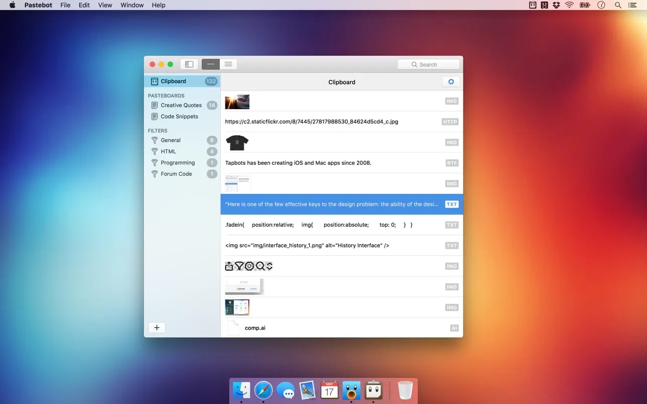 Pastebot 截图 1