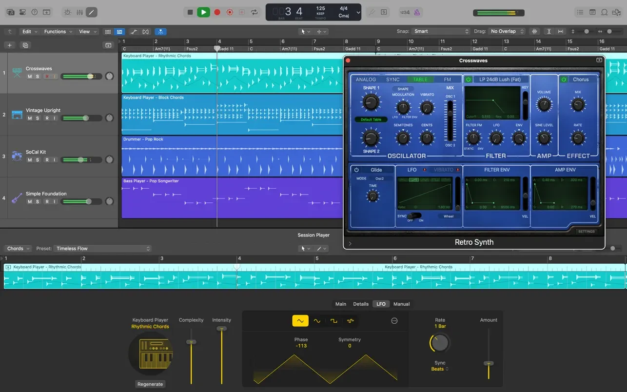 Logic Pro 截图 1