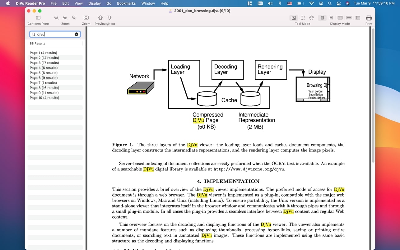DjVu Reader Pro 截图 3